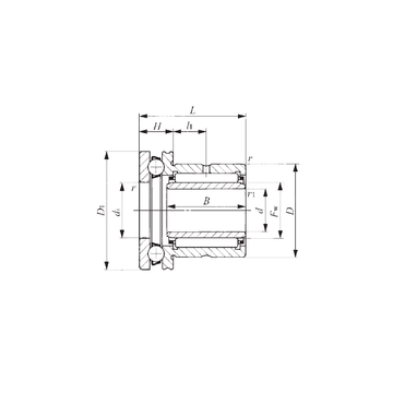 NAXI 4535 IKO Complex Bearings