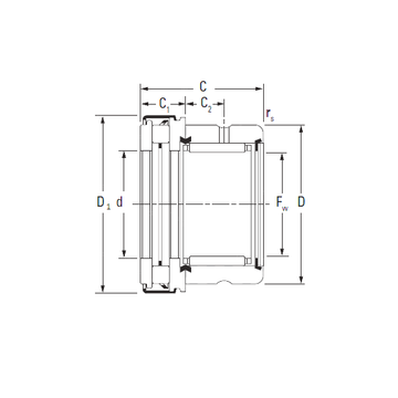 RAXZ 525 KOYO Complex Bearings