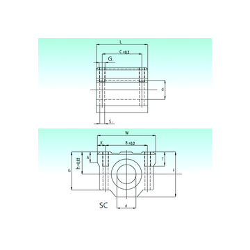 SC 50 AS NBS Linear Bearings