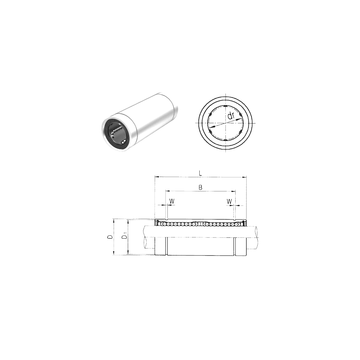 LM6LUU Samick Linear Bearings