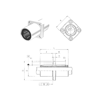 LMEKM60 Samick Linear Bearings