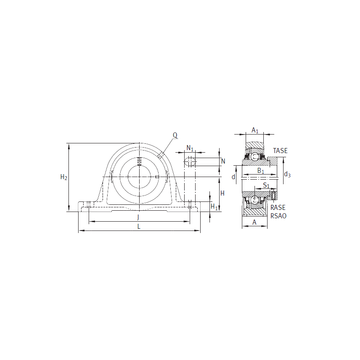 LASE50-N INA Bearing Units