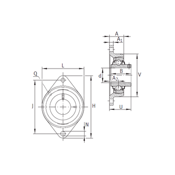 RCJTY35-N INA Bearing Units