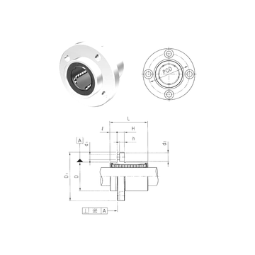 LMEFP20 Samick Linear Bearings