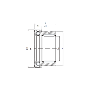 NKX 10 Z ISO Complex Bearings