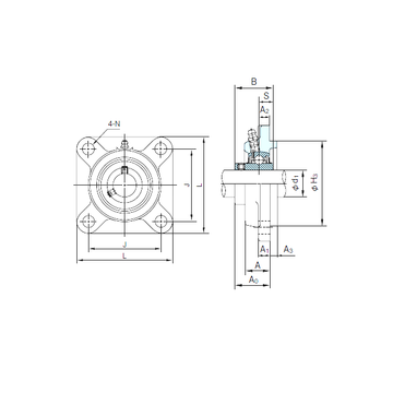 UCFS328 NACHI Bearing Units