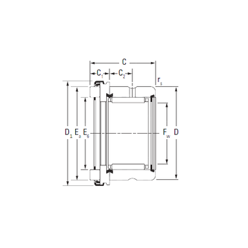 RAX 550 Timken Complex Bearings #1 small image