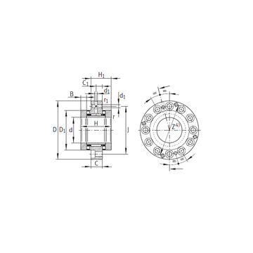 ZARF60150-TV INA Complex Bearings #1 small image