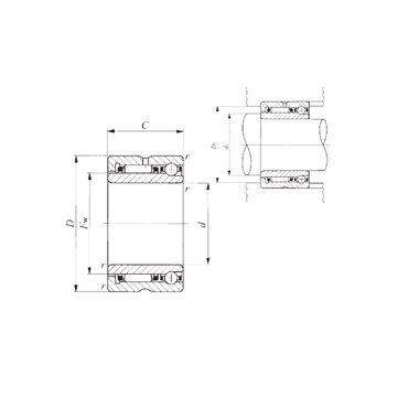 NATA 5907 IKO Complex Bearings #1 small image