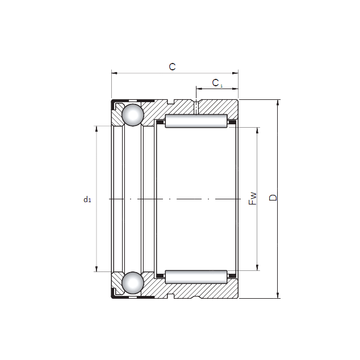 NX 7 Z CX Complex Bearings #1 small image