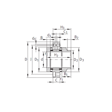 ZARF3080-L-TV INA Complex Bearings