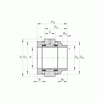 ZARN2052-L-TV INA Complex Bearings