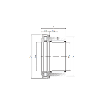 NKXR 20 CX Complex Bearings #1 small image