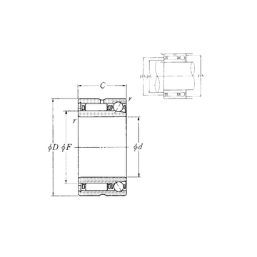 NKIA59/22 NTN Complex Bearings #1 small image