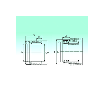 NX 12 Z NBS Complex Bearings #1 small image