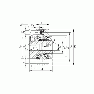 ZAXFM1055 INA Complex Bearings #1 small image