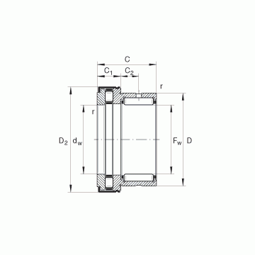 NKXR45-Z INA Complex Bearings #1 small image