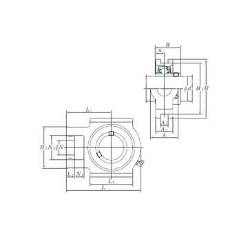 UCT206E KOYO Bearing Units #1 small image