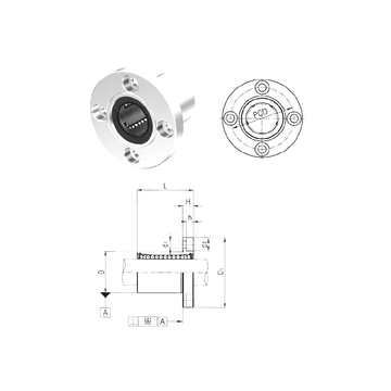 LMF16UU Samick Linear Bearings #1 small image