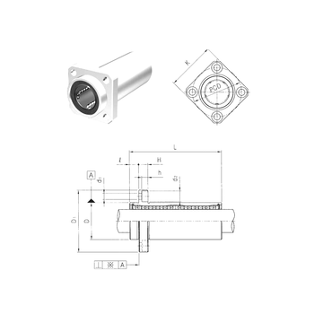 LMEKP30L Samick Linear Bearings