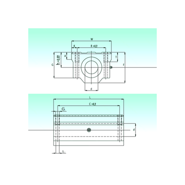 SCW 35-UU AS NBS Linear Bearings #1 small image