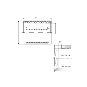 KH4060PP CX Linear Bearings #1 small image