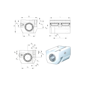 KTHK20-B-PP-AS INA Bearing Units #1 small image