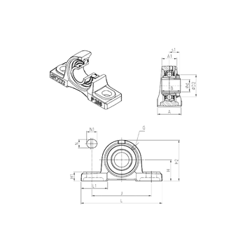 UKP312H SNR Bearing Units #1 small image