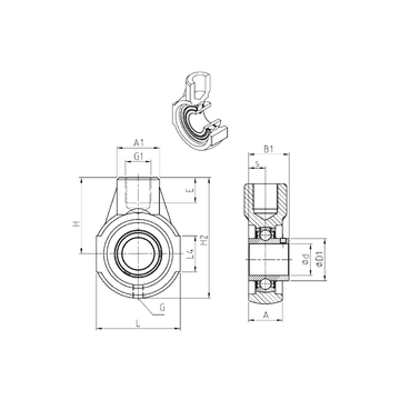 UCEHE207 SNR Bearing Units