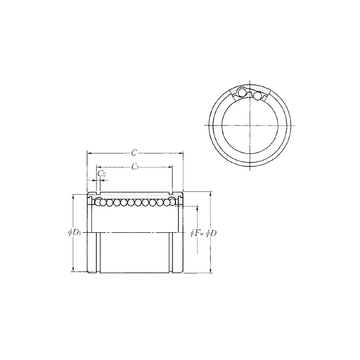 KLM05 NTN Linear Bearings #1 small image