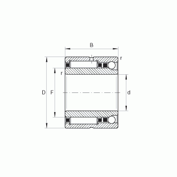 NKIA5911 INA Complex Bearings #1 image