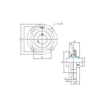 UCFCX15-47 KOYO Bearing Units #1 image