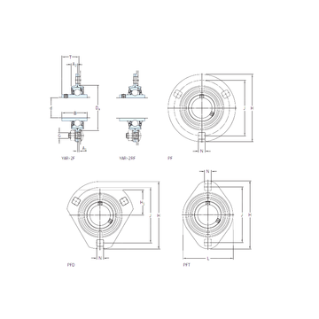 PFT 30 TF SKF Bearing Units #1 image