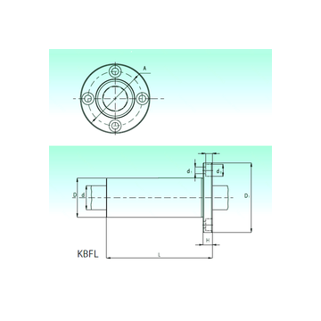 KBFL 50-PP NBS Linear Bearings #1 image