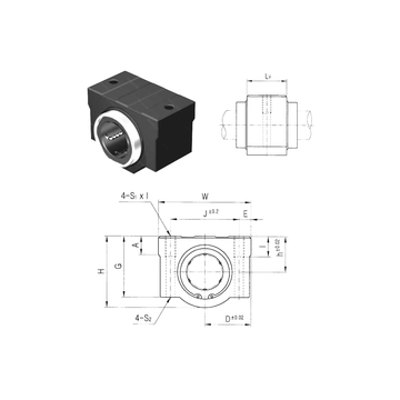 SC12V-B Samick Linear Bearings #1 image