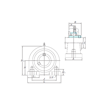 UCPA209 KOYO Bearing Units #1 image