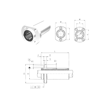 LMHP16L Samick Linear Bearings #1 image